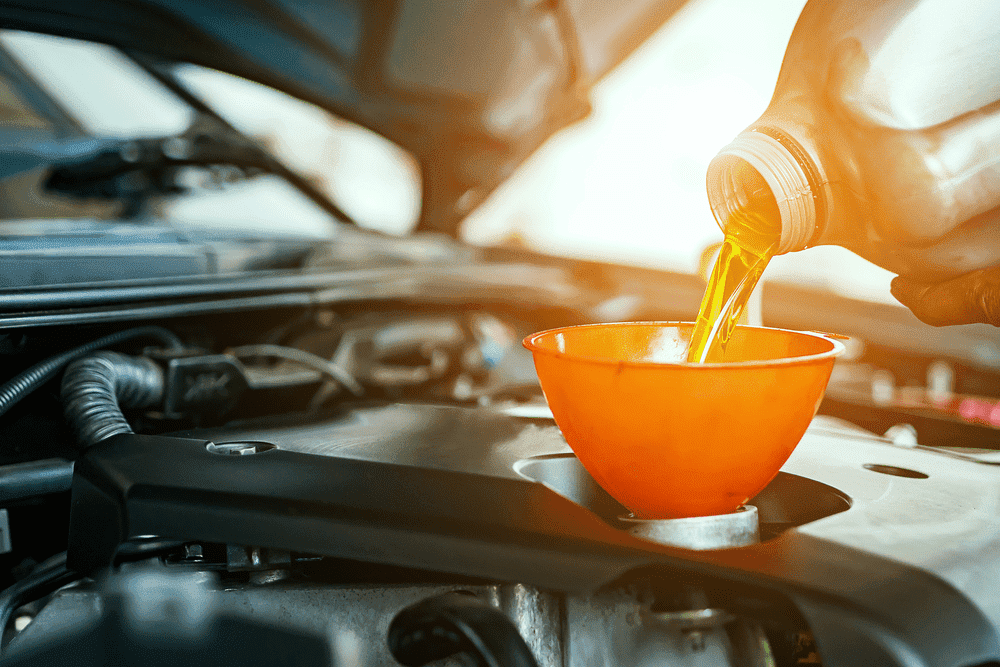 Oil and filter change